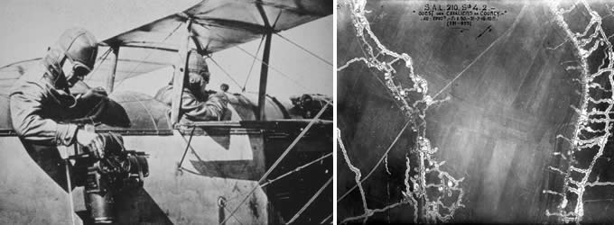 Aerial photography during World War I
